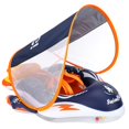 thumbnail image 1 of Swimbobo para bebé, sin flotador, con toldo, azul espacial, 1 of 6
