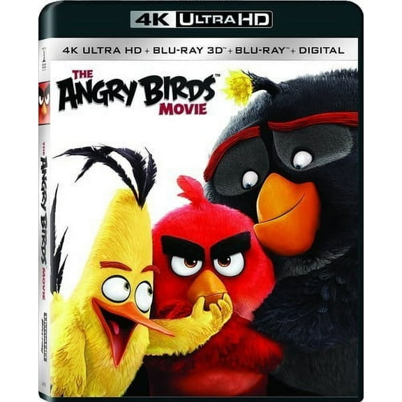 The Angry Birds Movie (4K Ultra HD   Blu-ray   Blu-ray 3D Sony Pictures)