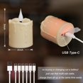 thumbnail image 3 of Velas votivas LED recargables FREEPOWER 5 x 7,5 cm impermeables, 3 of 9