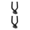 thumbnail image 4 of Eigraketly Soportes de guitarra eléctrica soporte de pared soporte de gancho ABS plástico resistente al desgaste colgador accesorio de exhibición de Negro 13.5x7x3.6 cm 2piezas Eigraketly CBP013832, 4 of 6
