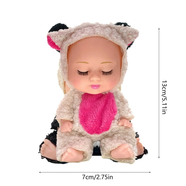 Inches Reborn Baby Dolls Toys for Toddlers, Mini Soft Sleeping