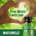 thumbnail image 4 of NATURELO Magnesium Glycinate Chelate Complex - 200 mg Magnesium with Organic Vegetables to Support Sleep, Calm, Muscle Cramp & Stress Relief - Gluten Free, Non GMO - 240 Capsules, 4 of 9