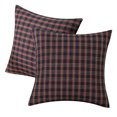 thumbnail image 2 of Funda de almohada de algodón y poliéster con cuadros rojos navideños para sofá de sala de estar, funda de cojín de estilo moderno, 2 of 6