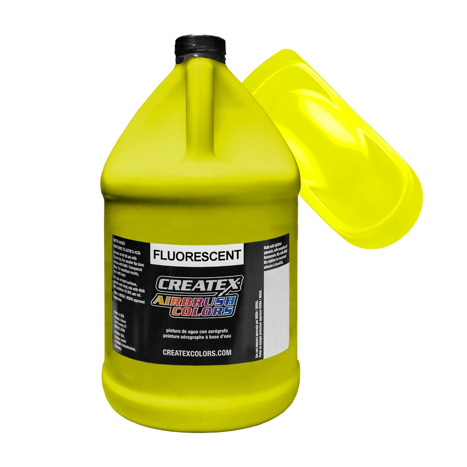 Createx Airbrush Color 2oz - Iridescent Yellow