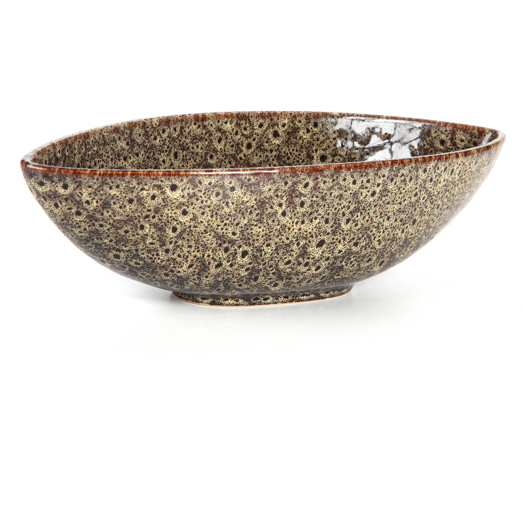 15.75" Long Polyresin Decorative Bowl "Odysseus" Baroque Style 