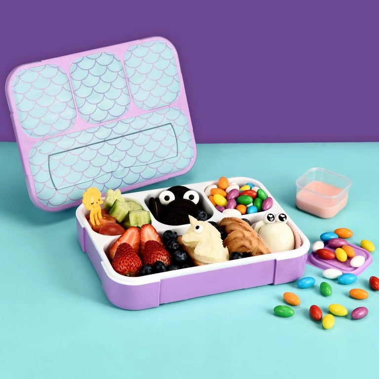 Unicorn Bento Box Set - Lunch Box Water Bottle Salad Container