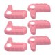 thumbnail image 1 of Cubierta de la manija del interruptor de extracción del techo rígido para Jeep Wrangler JL JLU 2018-2023 para la decoración del pestillo del panel Freedom Accesorios interiores 6 piezas rosa, 1 of 7