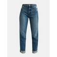thumbnail image 3 of Sofia Jeans Women's Beatrix Relaxed Boyfriend Mid Rise Jeans, 27" Inseam, Sizes 0-20, 3 of 5