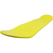 blank skateboard deck - neon yellow - 8.25