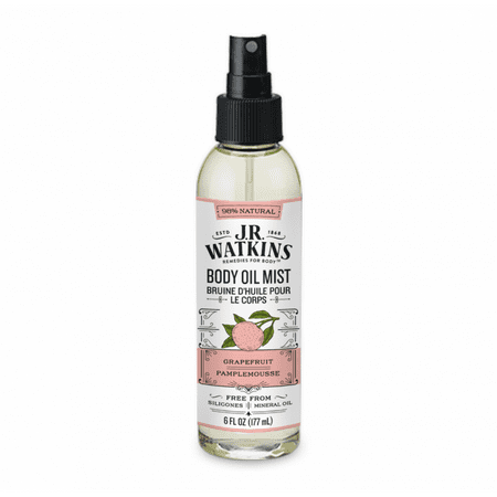 JR Watkins Body Oil Mist, Grapefruit, 6 oz