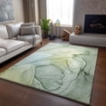 thumbnail image 6 of Addison Rugs Mayfield Washable Transitional Watercolors Green Rectangle Rug, 2'6" x 3'10", 6 of 6