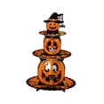 thumbnail image 4 of Soporte para cupcakes de Halloween, soporte para pastel de calabaza de cartón, torre de exhibición de buffet de aperitivos de 3 capas, soporte para BLESIY Puesto de cupcakes de Halloween, 4 of 8