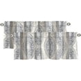 thumbnail image 1 of DriftAway Rideau de Fenêtre Motif Damas et Floral, 1 of 4