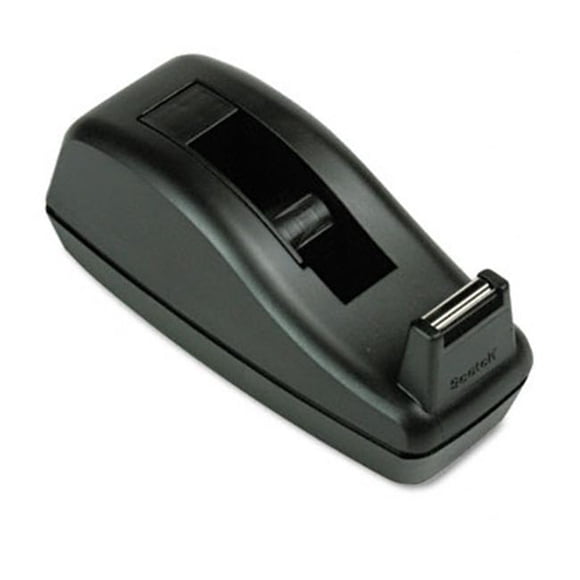 3M C40BK Distributeur de Ruban Adhésif de Luxe Attaché 1 in.core Fortement Pondéré Noir