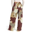 thumbnail image 5 of Womens Camo Pants Loose Casual Cargo Pant High Rise Baggy Wide Leg Sweatpants Drawstring Elastic Y2k Streetwear Trousers with Pockets, 5 of 7