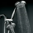 thumbnail image 3 of HotelSpa 30-Setting Dual Shower Heads Combo with Extra Long 6 ft. Stainless Steel Shower Hose, 3 of 6
