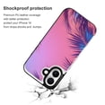 thumbnail image 2 of Compatible with iPhone 11 12 13 mini 14 15 16 Pro Max Plus Wallet Case with Card Holder, PU Leather Kickstand Card Slots Case ( Neon Color Tropical Plant, iPhone 14 Pro), 2 of 7
