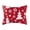 Red, variant on Greenland Home Fashions Novelty Holiday Peppermint Party Matelassé Pillow Sham, King