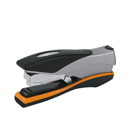 UPC: 0074711878401 | Swingline Optima 40 Desk Stapler Reduced Effort 40 Sheets Silver – Full Size