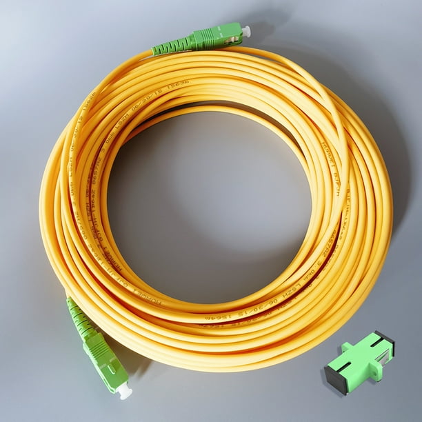 Cable de fibra óptica SC/APC Fibra óptica SM Cable de extensión interior convertidor Simplex Cable de conexión Cable de extensión 15M/20M/30M
