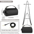 thumbnail image 4 of GAEKEAO Women’s Small Shoulder Bag Vegan Leather Crossbody Handbag with Adjustable Removable Strap, 4 of 7