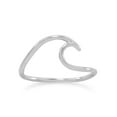 thumbnail image 1 of .925 Sterling Silver "Wave of Fresh Air" Wave Women's Ring, 1 of 1