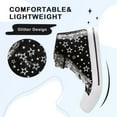 thumbnail image 3 of EUXTERPA Kids High Top Canvas Sneakers Girls Black Casual Walking Shoes Toddler Size 9, 3 of 6