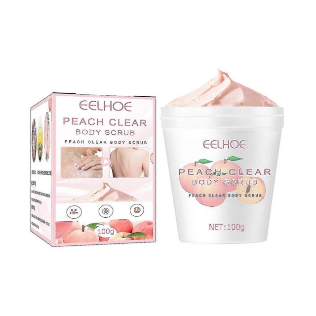 Peach Scrub Moisturizing Moisturizing Cleansing Softening Chicken Skin Horny Rubbing Mud Treasure Ice Cream Scrub