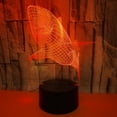 thumbnail image 1 of YSITIAN 3D LED Optical Illusion Acrylic Night Light with Remote & Smart Touch 7 Colors Changing（shark） YT-14065, 1 of 7