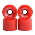 thumbnail image 1 of 4 Pcs Roues de Planche à Roulettes 70 x 51 mm Ensemble de Roues de Longboard 78A Roue Coussin en PU pour Remplacement de Roue de Planche Longue, 1 of 8
