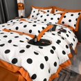 thumbnail image 2 of SHAR Ensemble de Literie avec 1 Housse de Couette en Coton 1 Drap et 2, 2 of 5