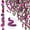 Purple, variant on Artificial Purple Rose Vine Garland, 100 Ft Total Length, Wall and Event Decor