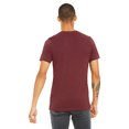 thumbnail image 2 of Bella Canvas Mens CVC Jersey Tee, 3XL, Heather Cardinal, 2 of 3