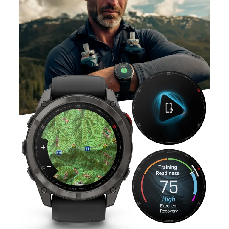 Garmin Fenix 8 Pro 51mm AMOLED Sapphire Premium Connected