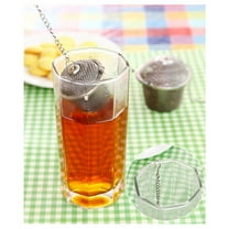 LEORX Stainless Steel Tea Filter for Loose Leaf Tea Easy to Clean and Use