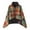 A, variant on DAMAI Plaid Fleece Wearable Blanket, Shawl Comfy Poncho Throw with Buttons Unisex Cape Wrap Cover Warming Shawl Ponchos for Bed Sofa Office