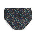 Naloa Shells and Seaweed Boys' Briefs Underwear for Toddlers, Kids