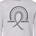 thumbnail image 4 of Inktastic Parkinson's Awareness Ribbon Rainbow Long Sleeve Youth T-Shirt, 4 of 5