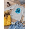 thumbnail image 3 of Fun Monster With One Eye Long Sleeve Toddler -Image by Shutterstock,  3 Toddler, 3 of 4