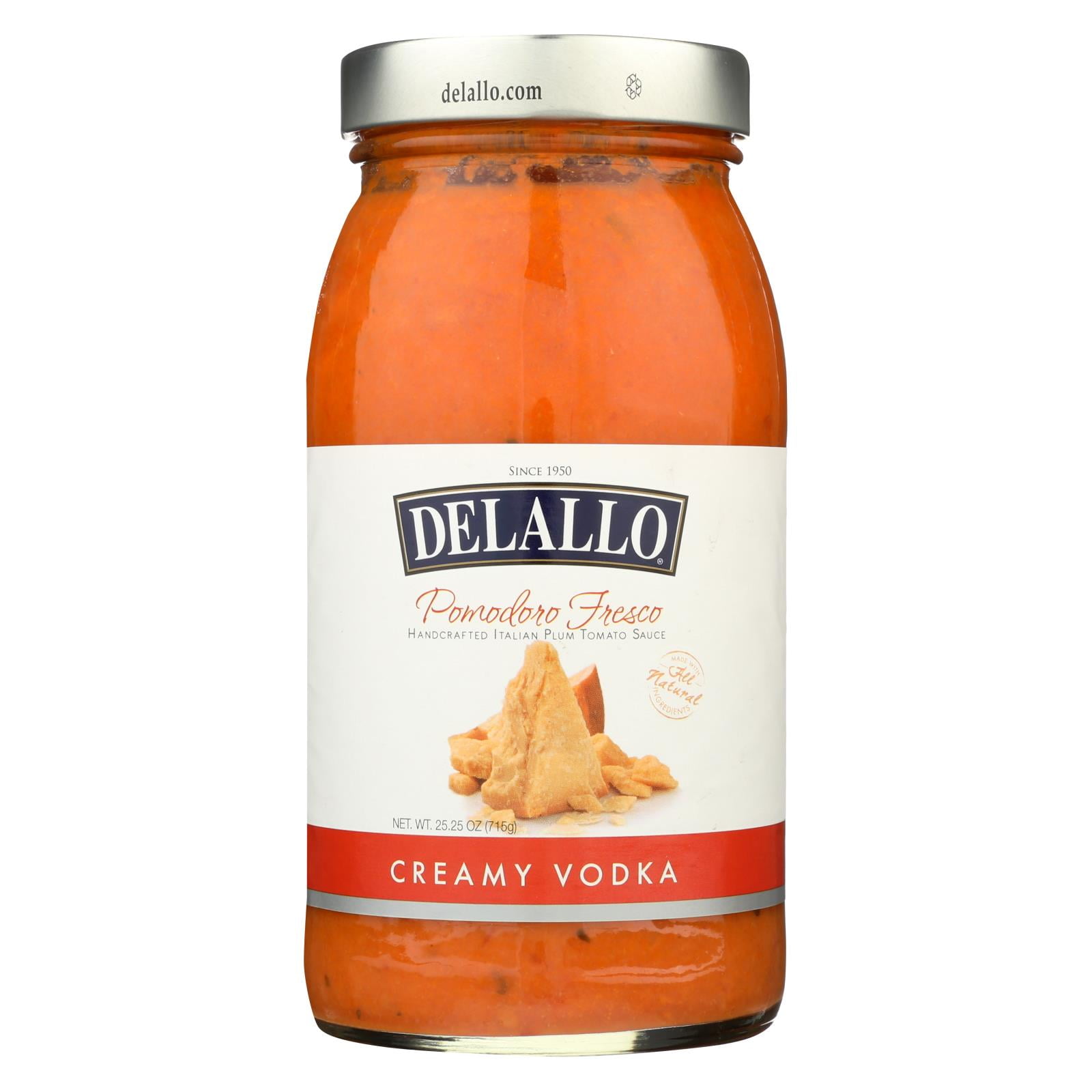 Delallo Sauce Fresco Vodka Case of 6 25.25 fl oz Walmart