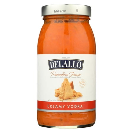  Delallo Pomodoro Fresco Tomato Sauce Creamy Vodka 25.25 oz