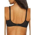 thumbnail image 2 of Women's Warner's RM3481A No Side Effects Wire-Free Contour Bra w/ Mesh Wing (Rich Black 34C), 2 of 2
