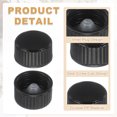 thumbnail image 3 of Uxcell 16 Pcs Cubierta de Resina Fenólica, Tapas de Tornillo de Sello de Polietileno de 18 mm, Tapas de Botellas de Plástico de Repuesto para Productos Químicos, Alimentos, Cosméticos, Negras, 3 of 7