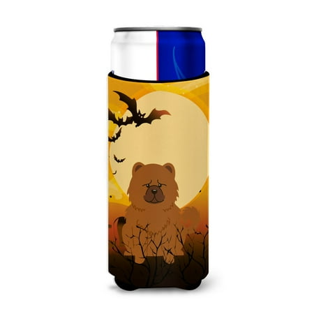 

Carolines Treasures BB4408MUK Halloween Chow Chow Red Michelob Ultra Hugger for slim cans Slim Can multicolor