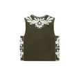 thumbnail image 5 of KelaJuan Women Vest, Sleeveless Open Front Embroidery Flower Outwear Gilet for Casual Street, 5 of 6