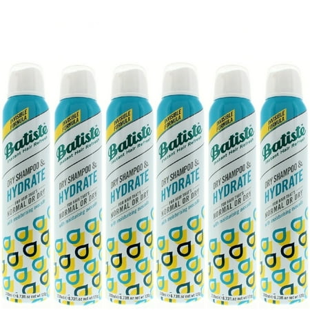 Batiste Hydrate Dry Shampoo 6.73oz/200ml (6 Pack)
