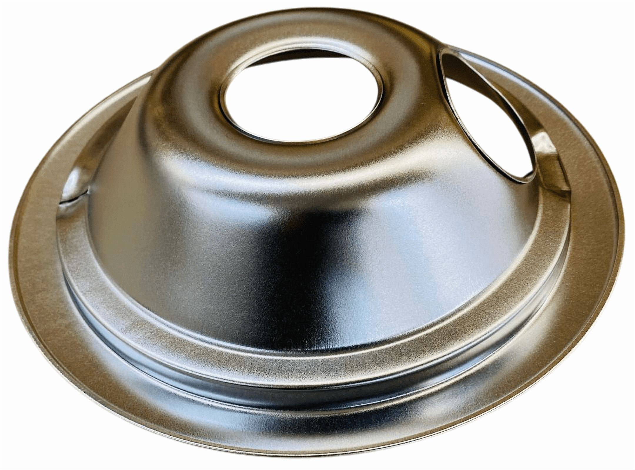 Chrome Burner Pans for General Electric, (2) WB31M15 & (2) WB31M16