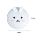 thumbnail image 3 of TIMIFIS 1800mAh Hand Warmers Rechargeable & Power Bank 2 In1 Battery With Charge Cable USB Electric Hand Warmer Reusable Portable Hot Hands Heater With Makeup Mirror -, 3 of 6