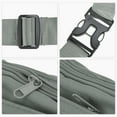 thumbnail image 4 of Unique Bargains 1 Pc Fanny Pack Simple Style Waist Bag Gray, 4 of 6