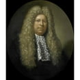 thumbnail image 2 of Pieter Van Der Werff 20x23 Black Ornate Framed Double Matted Museum Art Print Titled: Portrait of Jacob Dane, Director of the Rotterdam Chamber of the Dutch East India Company, Ele, 2 of 5